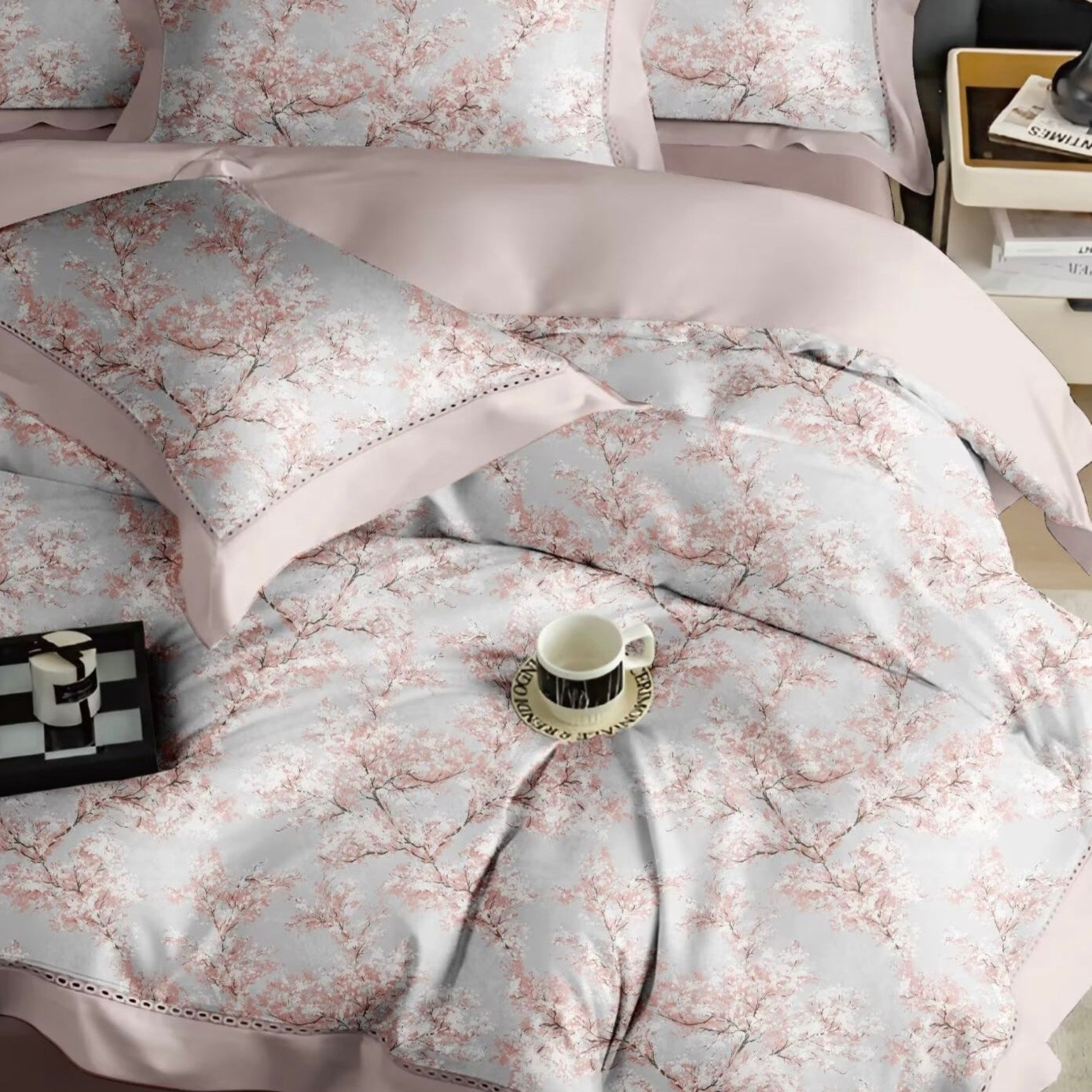 Cherry Breeze Bedding Set